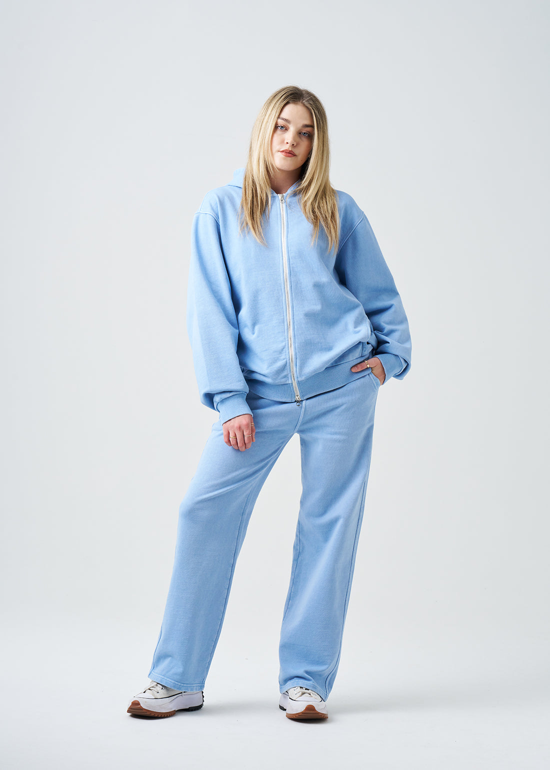 14 Oz Garment Dyed French Terry sweatsuit