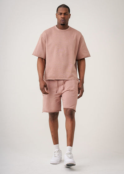 Garment Dyed French Terry short set