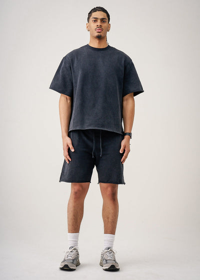 Garment Dyed French Terry short set