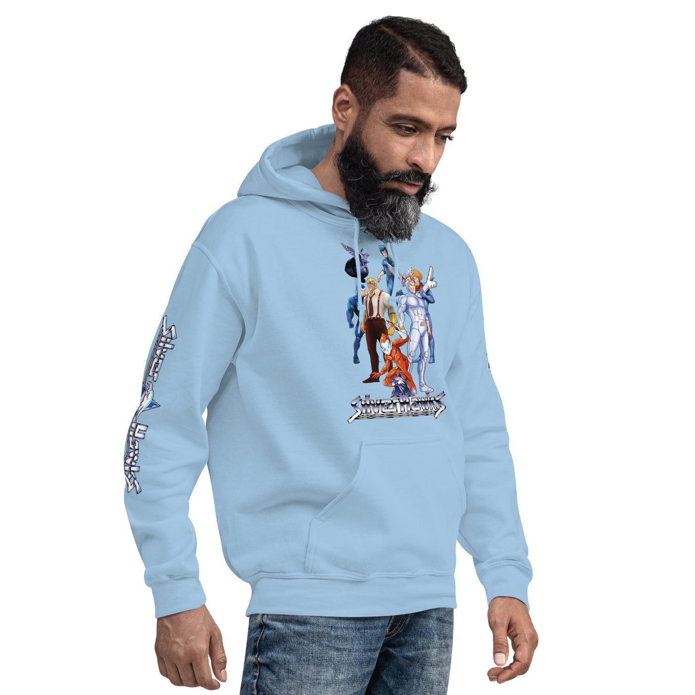 Sliver Hawks Unisex Hoodie