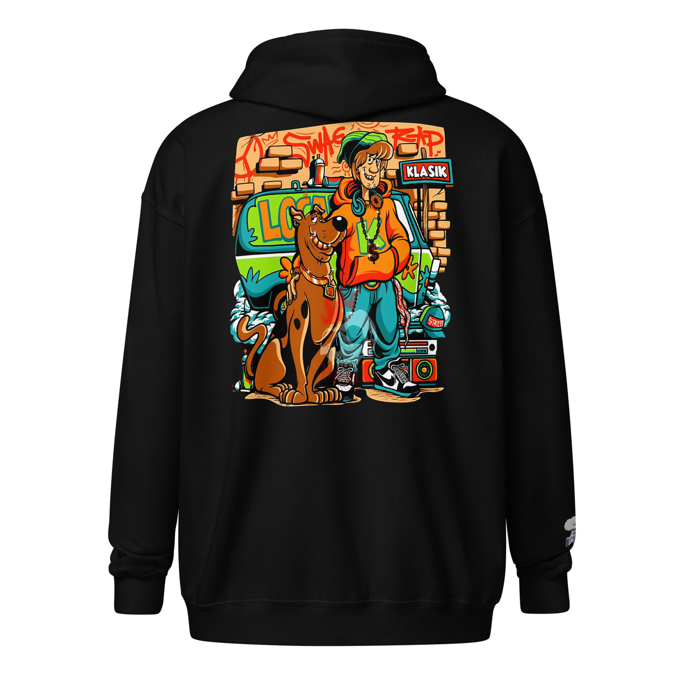 Scobby Doodie Unisex heavy blend zip hoodie