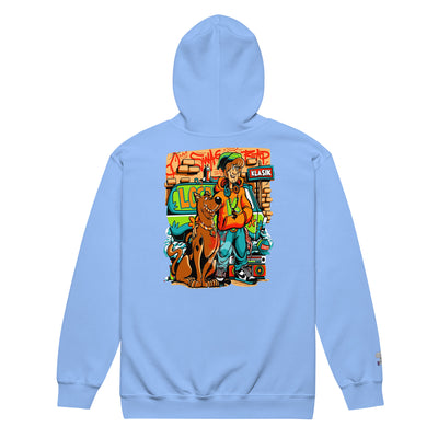 Scobby Doodie Unisex heavy blend zip hoodie