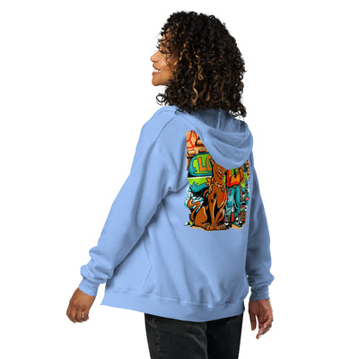 Scobby Doodie Unisex heavy blend zip hoodie