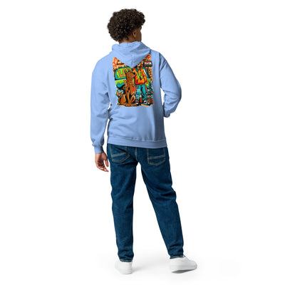 Scobby Doodie Unisex heavy blend zip hoodie