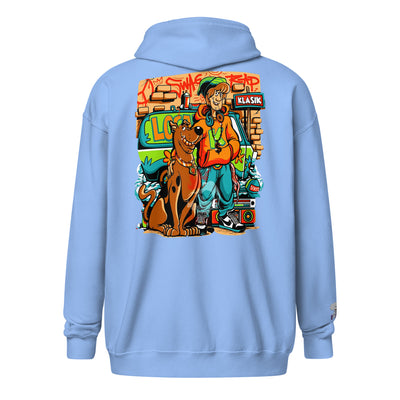 Scobby Doodie Unisex heavy blend zip hoodie