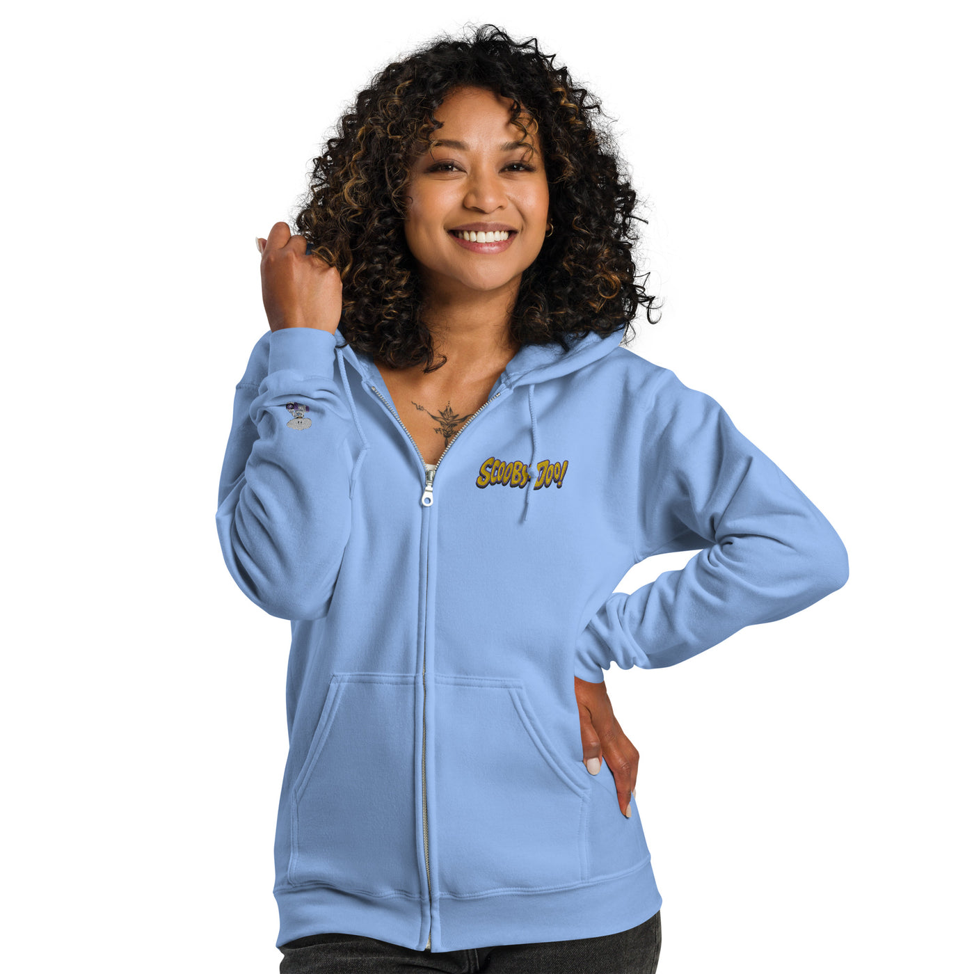 Scobby Doodie Unisex heavy blend zip hoodie