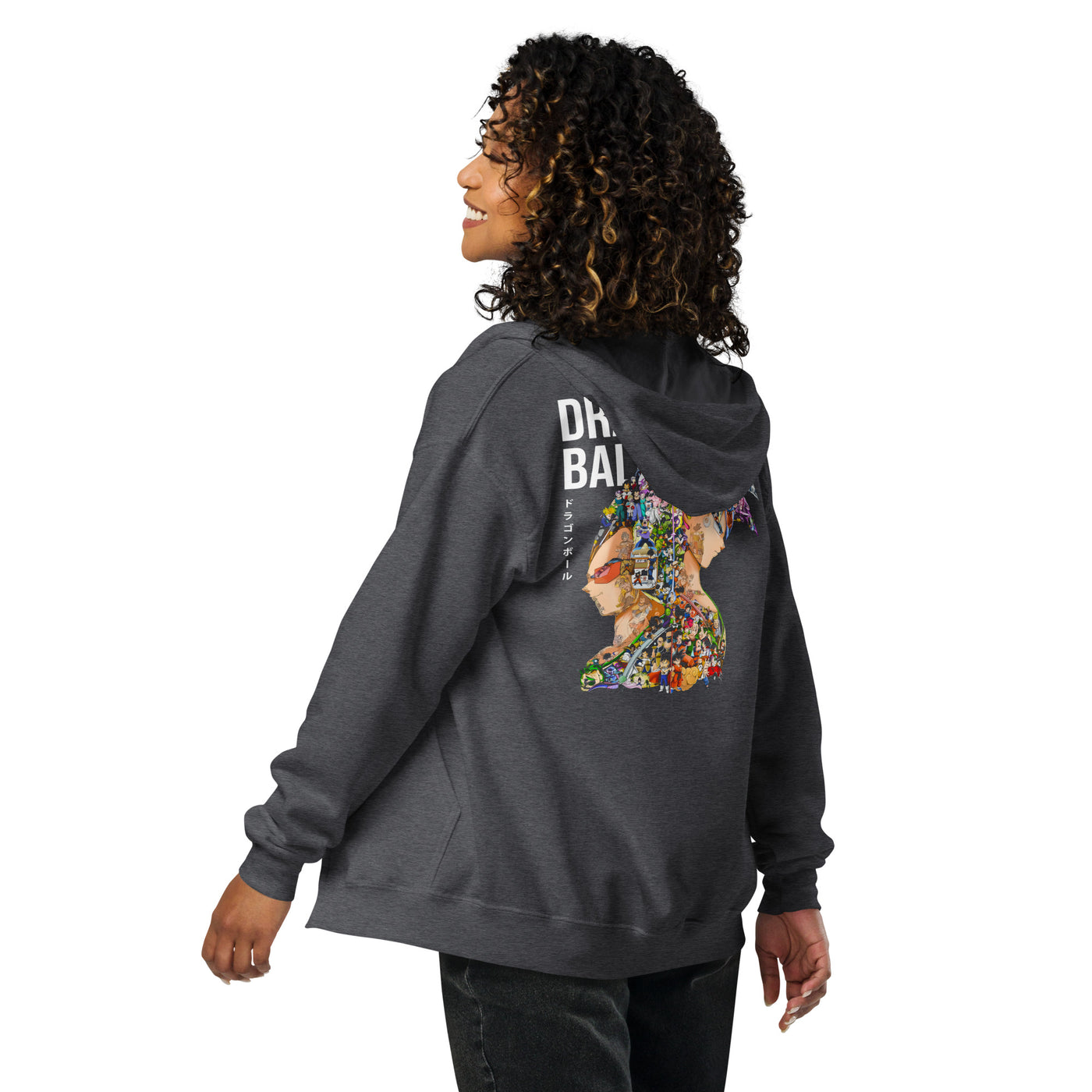 DBZ Unisex heavy blend zip hoodie