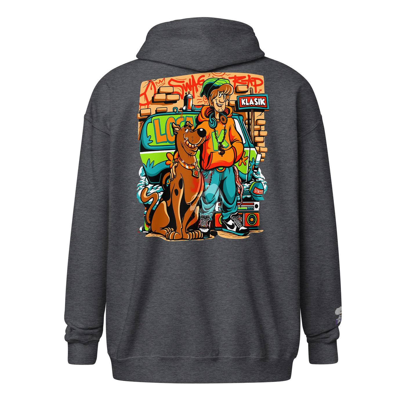 Scobby Doodie Unisex heavy blend zip hoodie