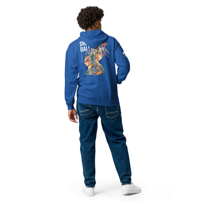 DBZ Unisex heavy blend zip hoodie