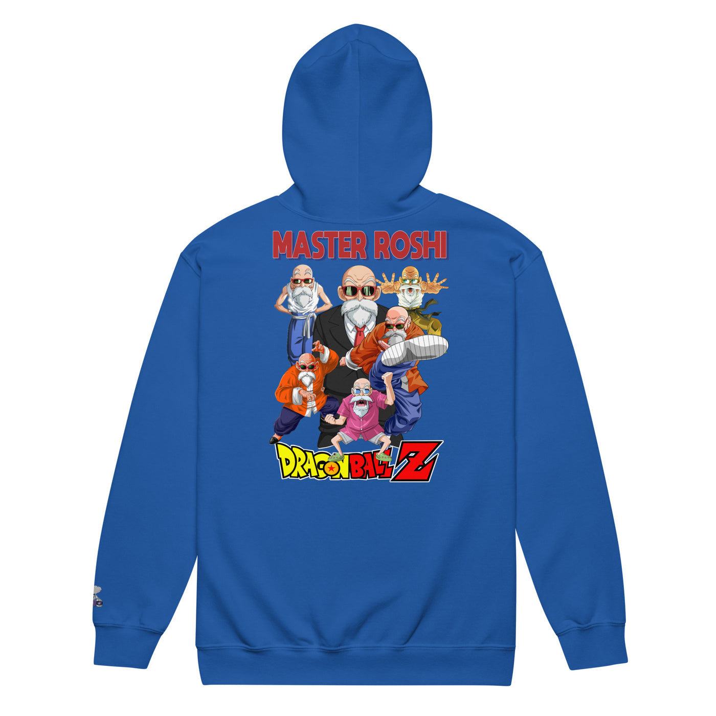 Dbz(Master Roshi)Unisex heavy blend zip hoodie