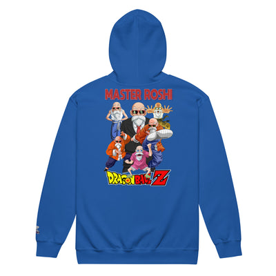 Dbz(Master Roshi)Unisex heavy blend zip hoodie