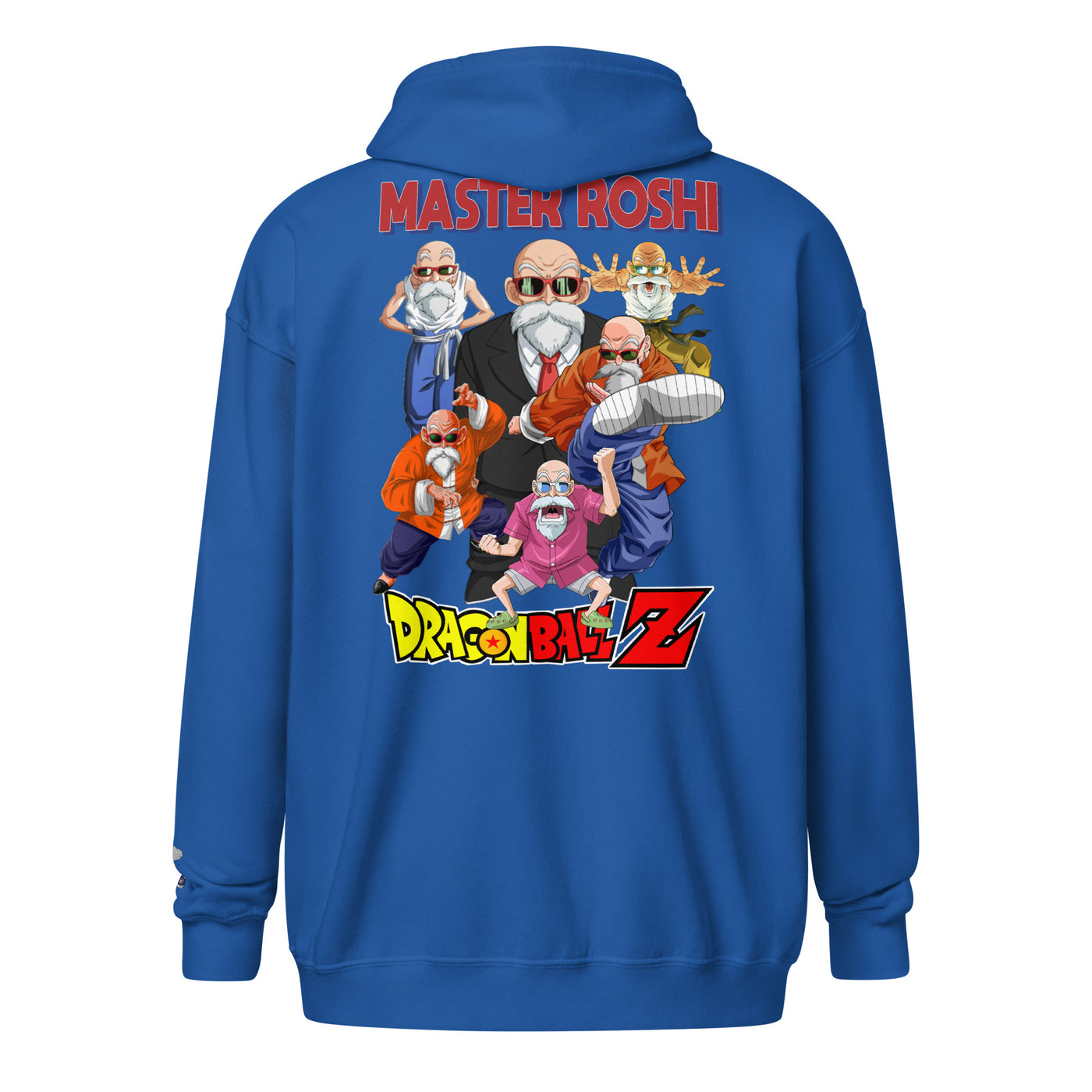 Dbz(Master Roshi)Unisex heavy blend zip hoodie