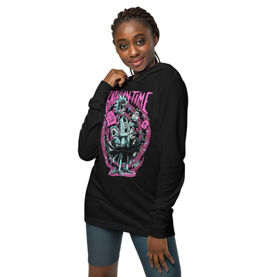 Rick & Morty Hooded long-sleeve tee