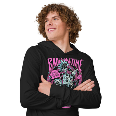 Rick & Morty Hooded long-sleeve tee