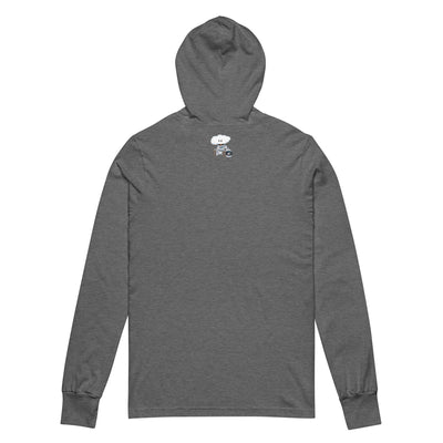 All Eye On Me Hooded long-sleeve tee