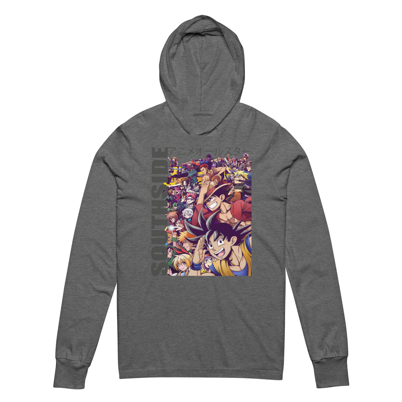 Southside anime Hooded long-sleeve tee