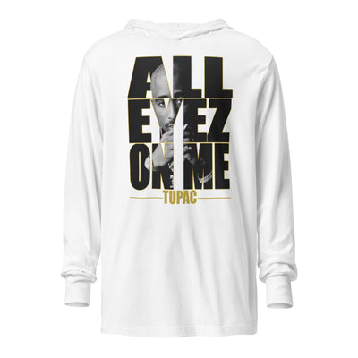 All Eye On Me Hooded long-sleeve tee