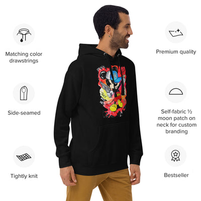 MICKEY(in his bag) Unisex Hoodie