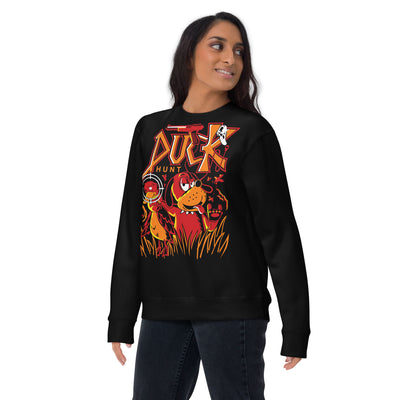 Duck Hunt Unisex Premium Sweatshirt