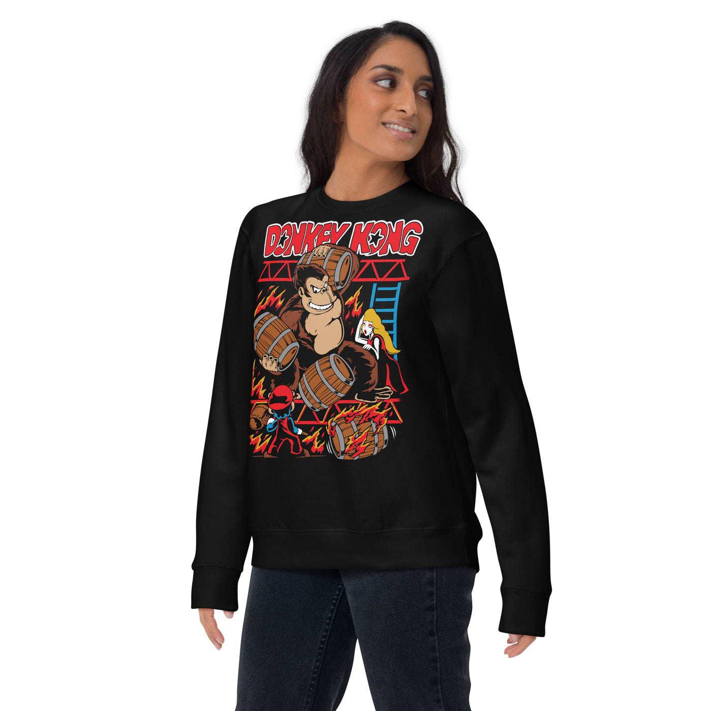 Donkey Kong Unisex Premium Sweatshirt