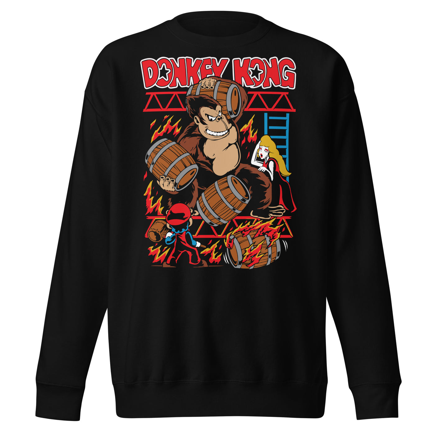 Donkey Kong Unisex Premium Sweatshirt