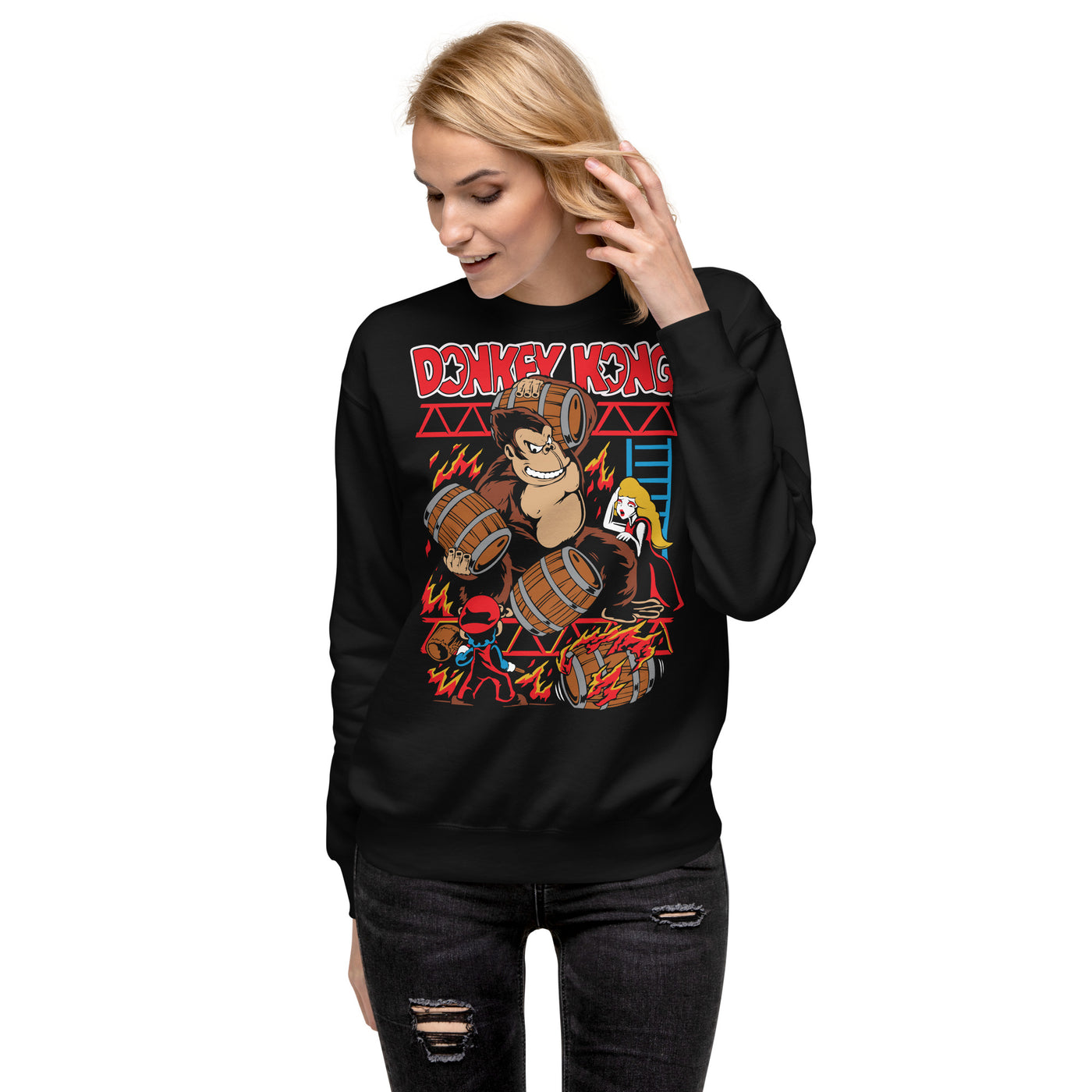 Donkey Kong Unisex Premium Sweatshirt