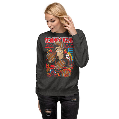 Donkey Kong Unisex Premium Sweatshirt