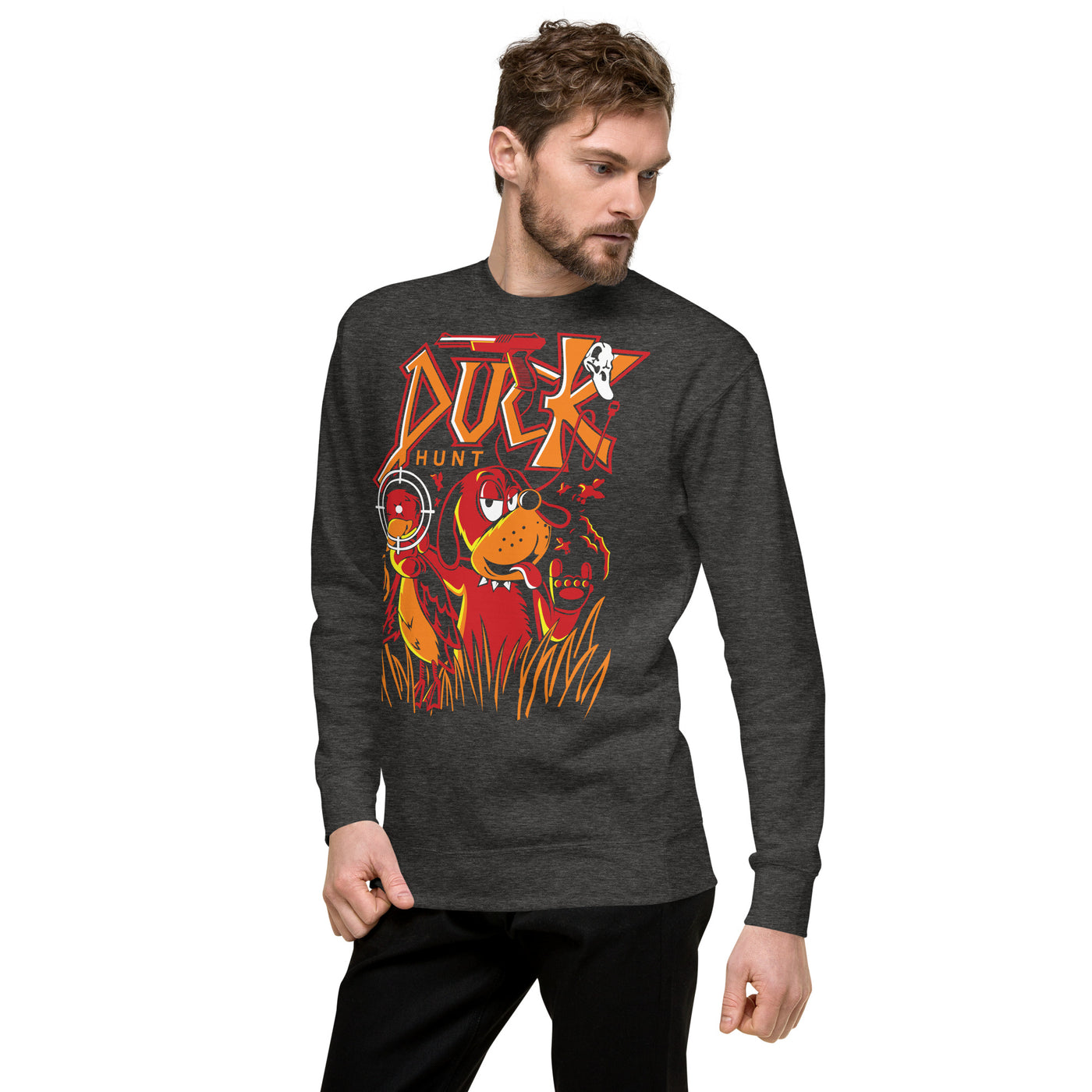 Duck Hunt Unisex Premium Sweatshirt