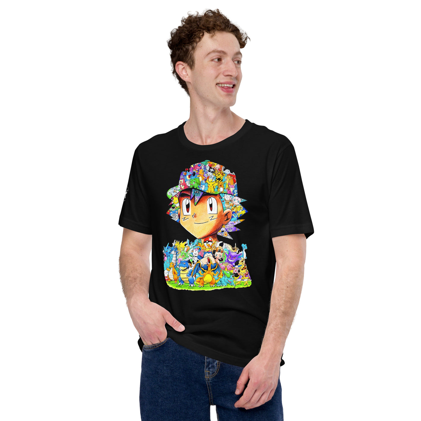 Ash Pokémon collage Unisex t-shirt