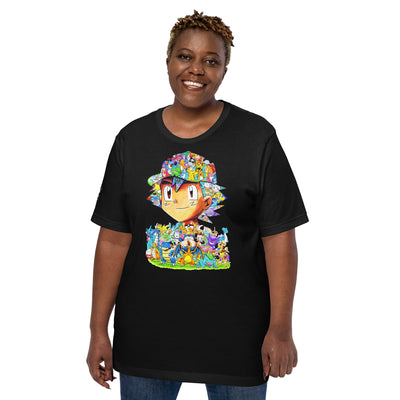 Ash Pokémon collage Unisex t-shirt