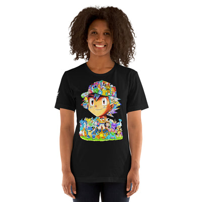 Ash Pokémon collage Unisex t-shirt