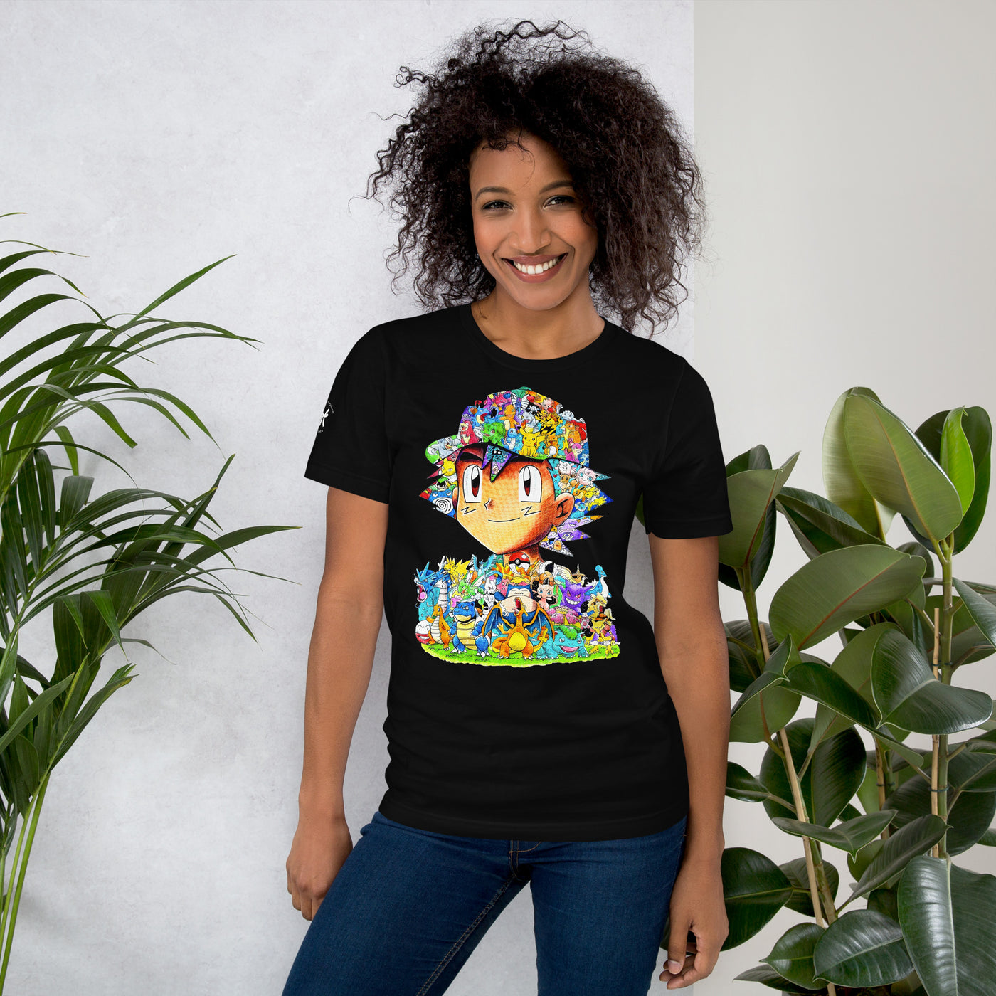 Ash Pokémon collage Unisex t-shirt