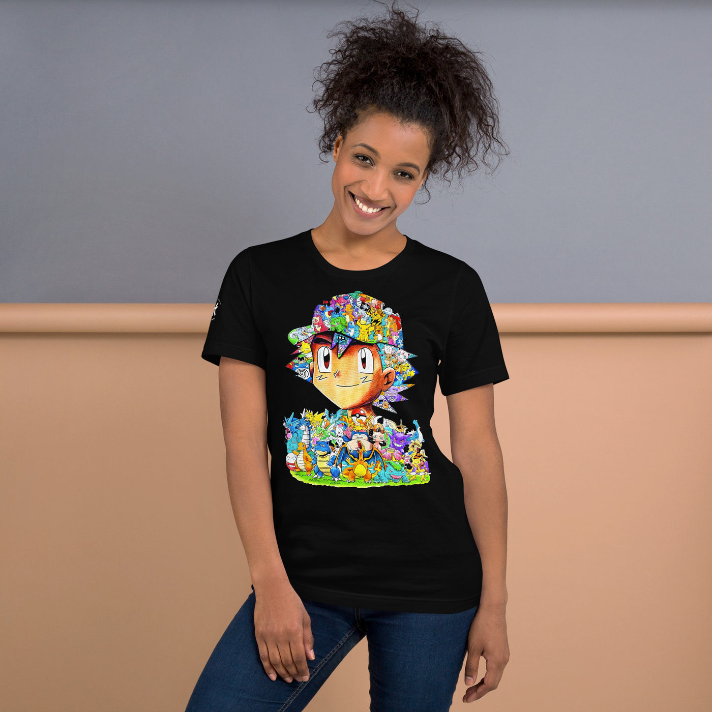 Ash Pokémon collage Unisex t-shirt