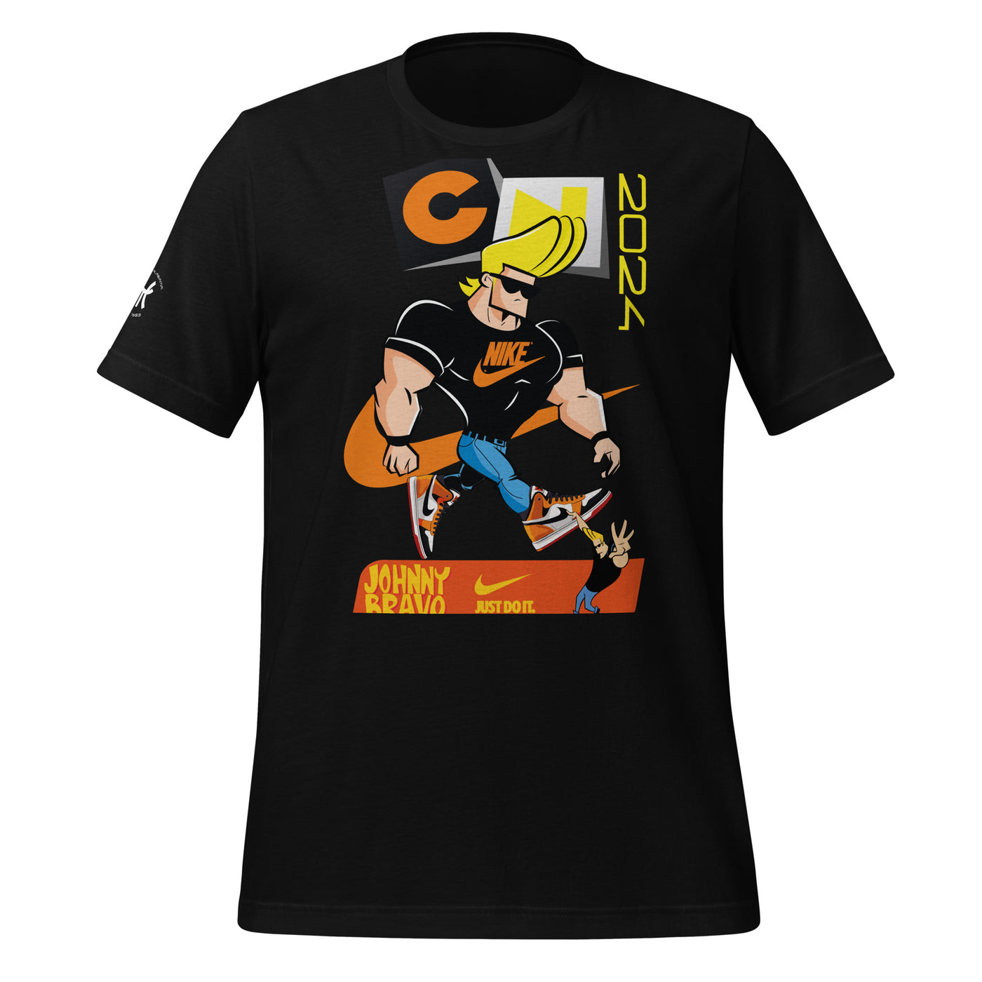 Johnny Bravo Unisex t-shirt