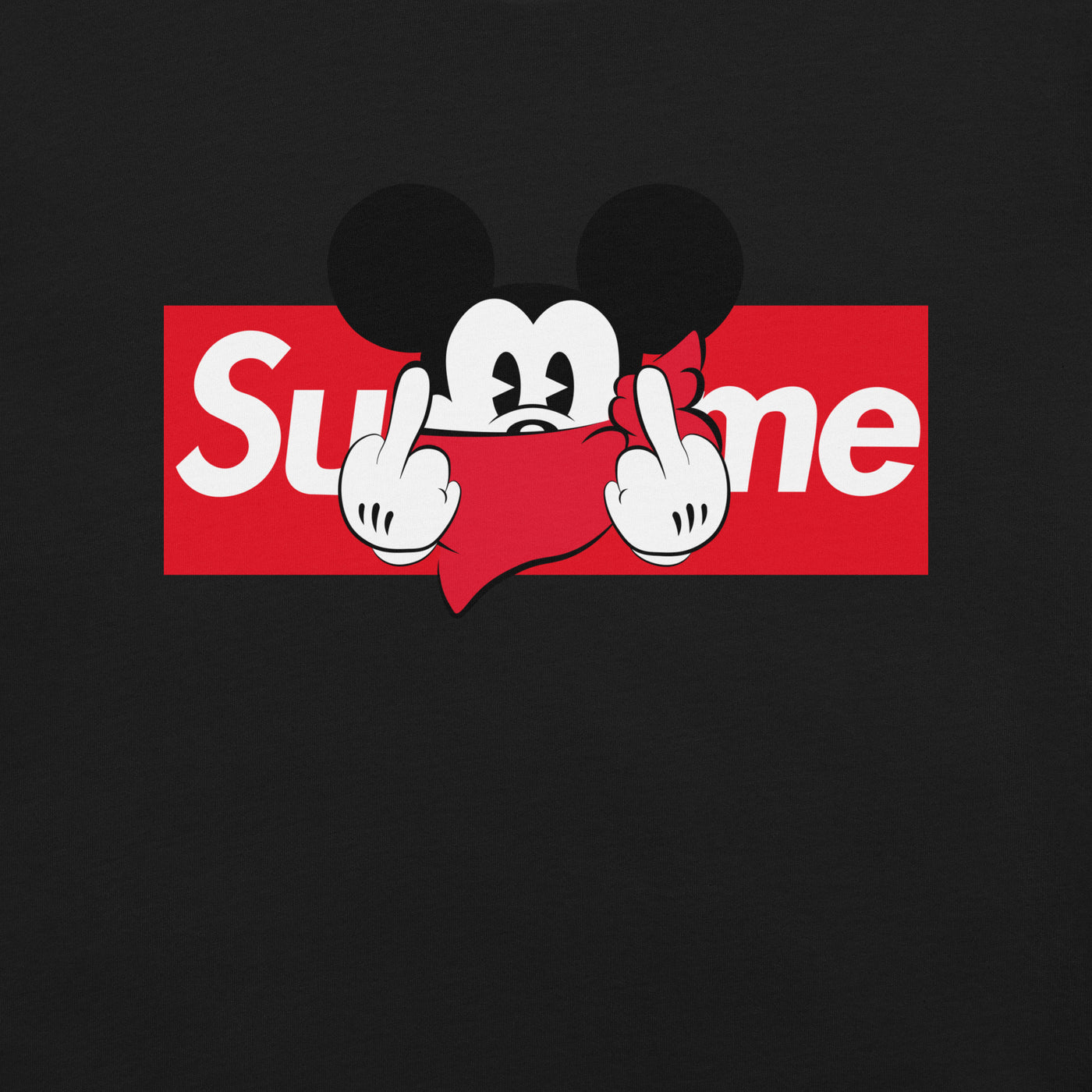 F Supreme Mickey Unisex t-shirt DTF print