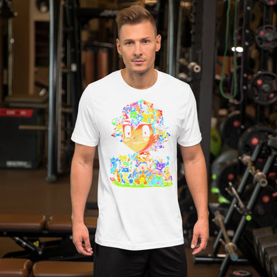 Ash Pokémon collage Unisex t-shirt