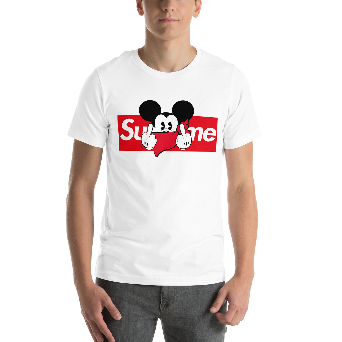 F Supreme Mickey Unisex t-shirt DTF print