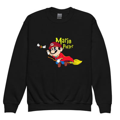 Mario Potter Youth crewneck sweatshirt