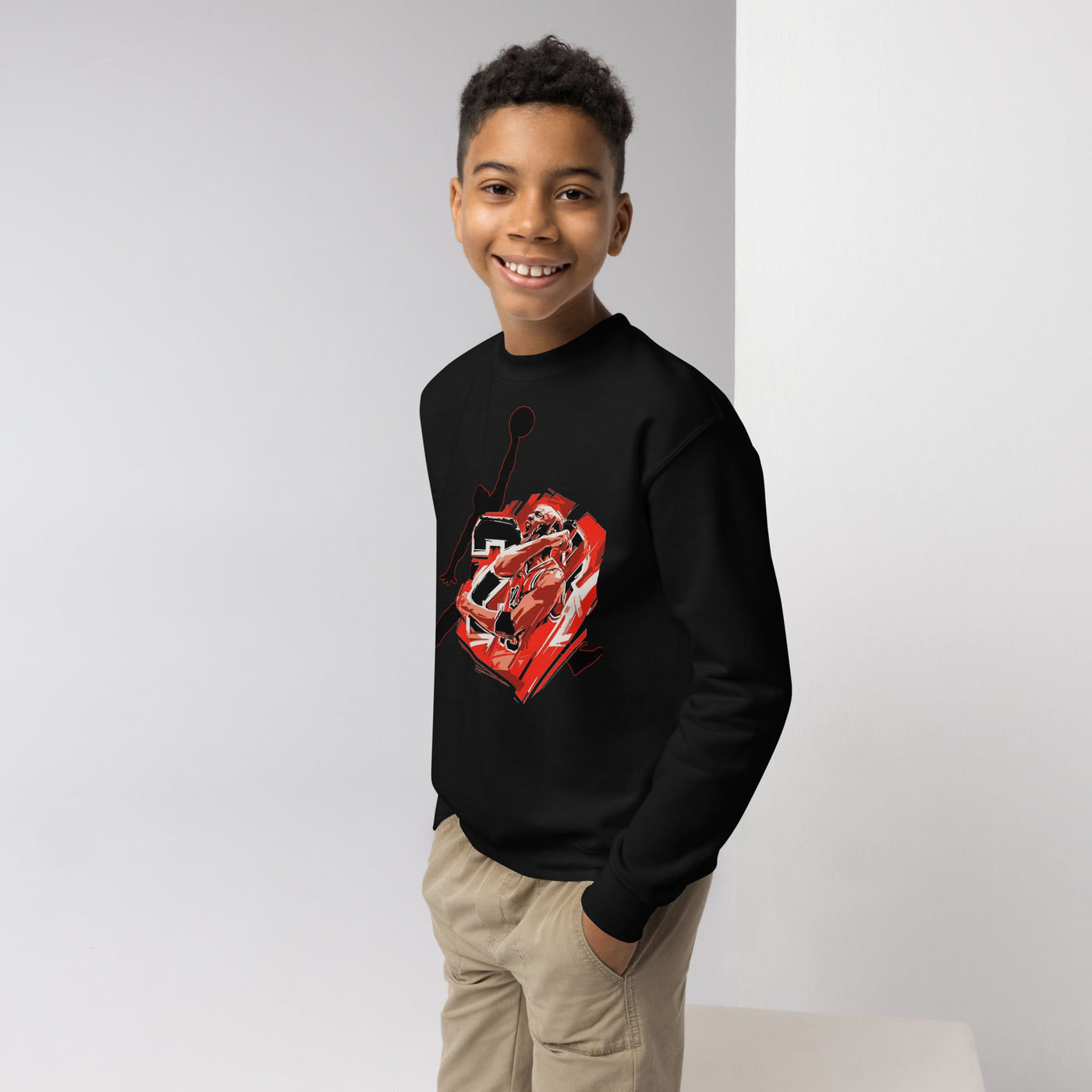 Mj 23 Youth crewneck sweatshirt