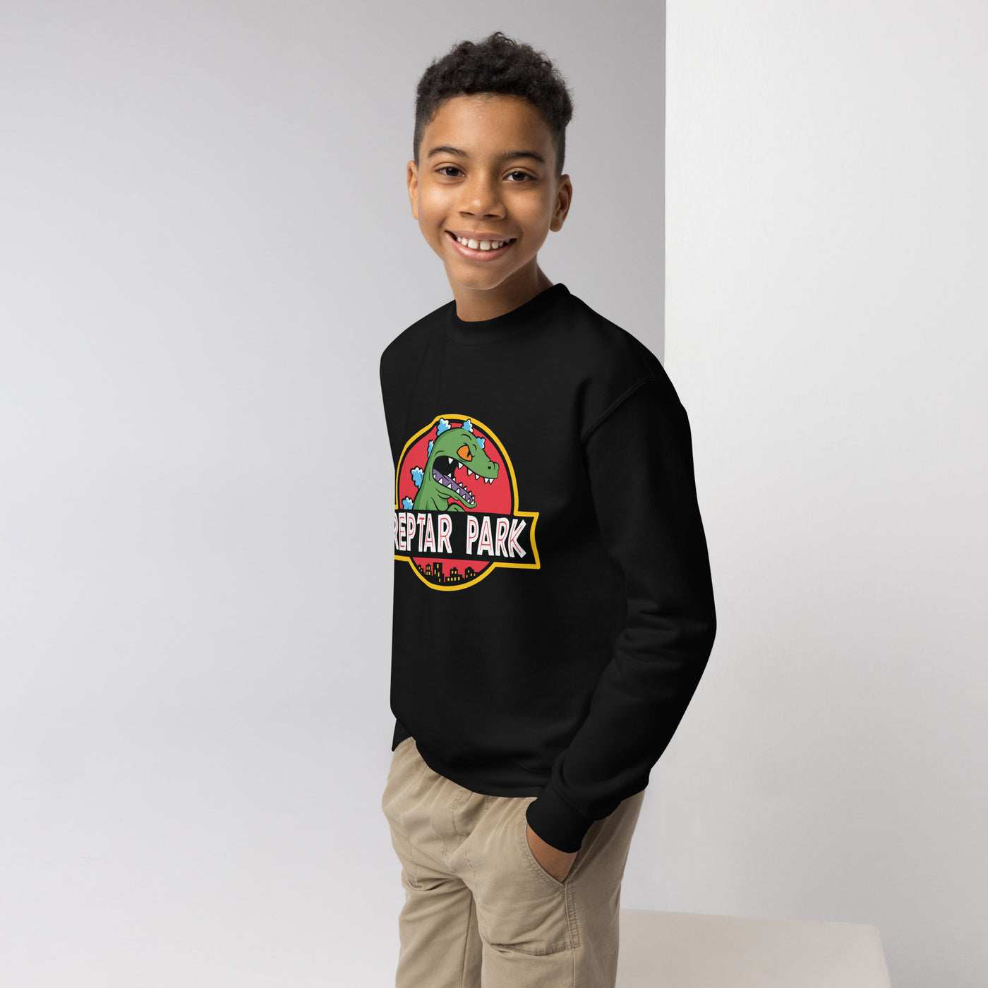 Reptar Park Youth crewneck sweatshirt