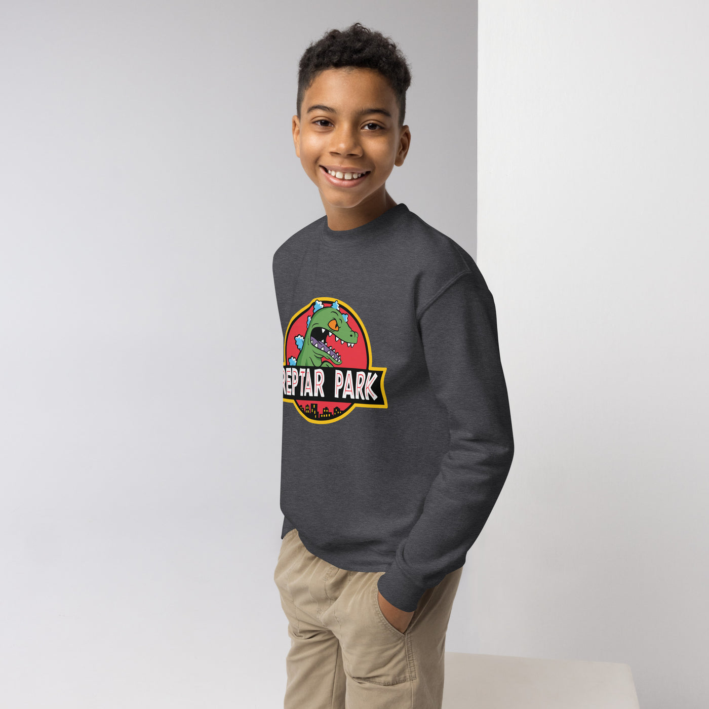 Reptar Park Youth crewneck sweatshirt