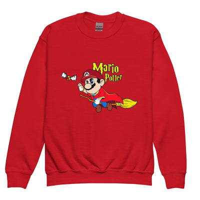 Mario Potter Youth crewneck sweatshirt