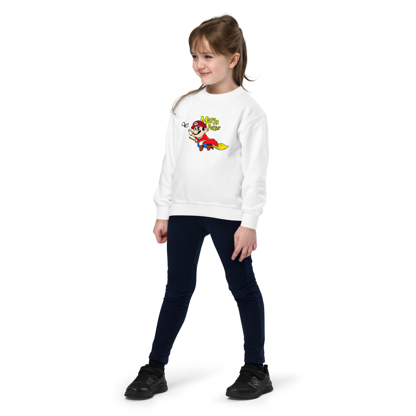 Mario Potter Youth crewneck sweatshirt