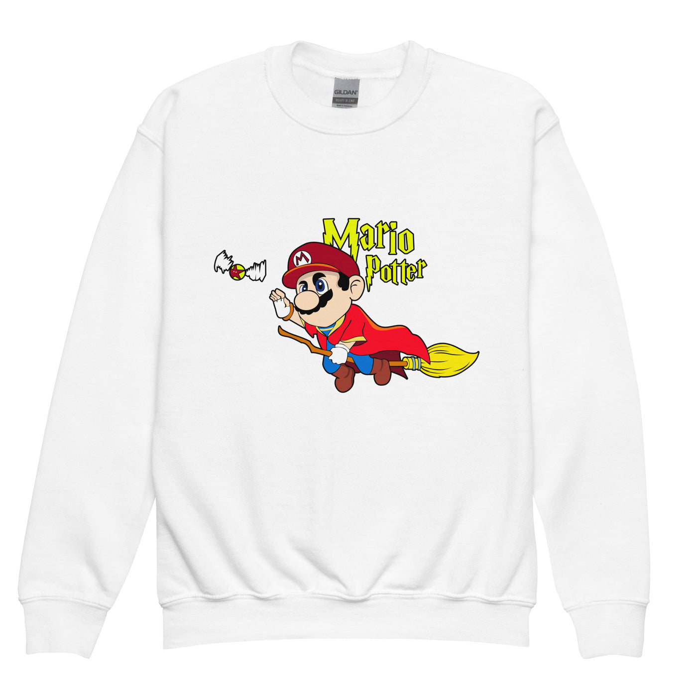 Mario Potter Youth crewneck sweatshirt