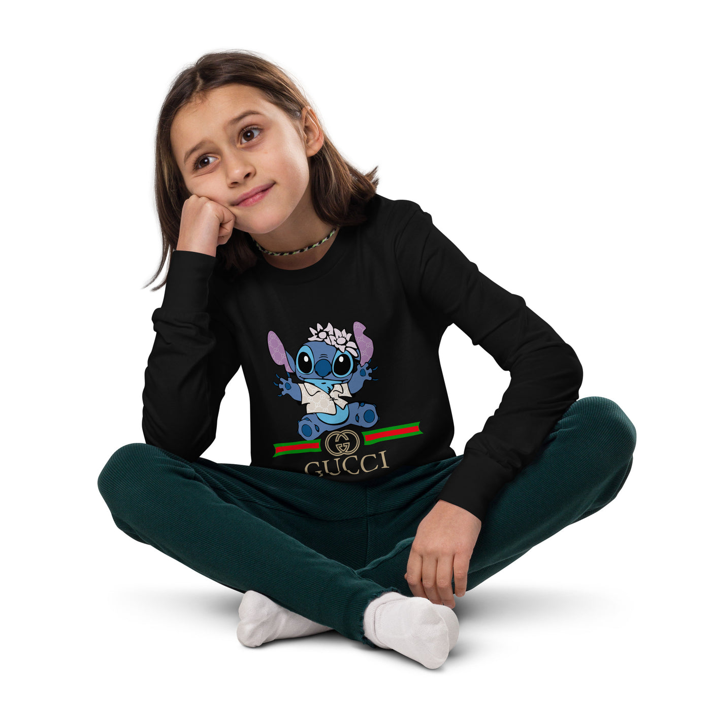 Stitch Youth long sleeve tee