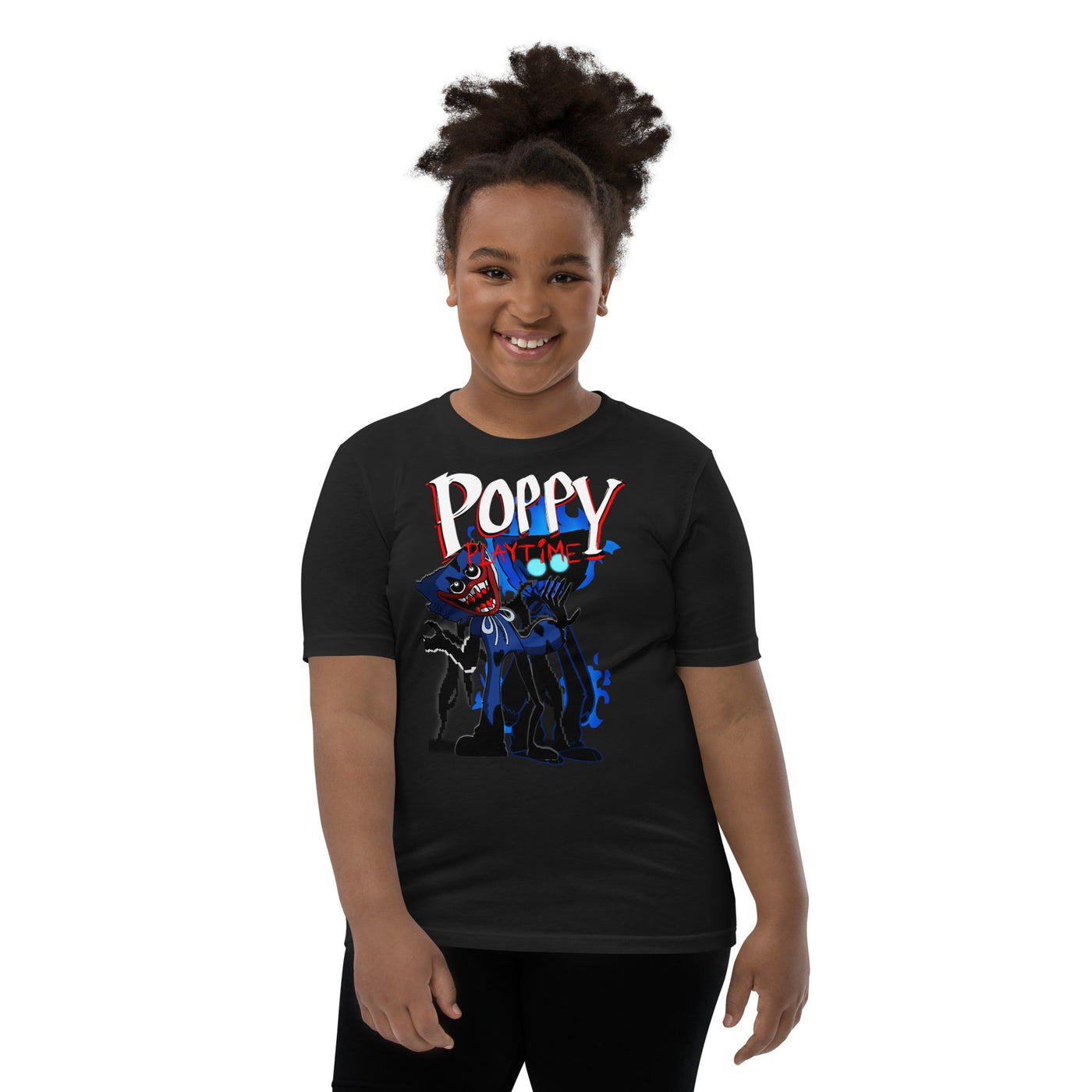 Poppy's Playtime Huggy Wuggy Youth Short Sleeve T-Shirt