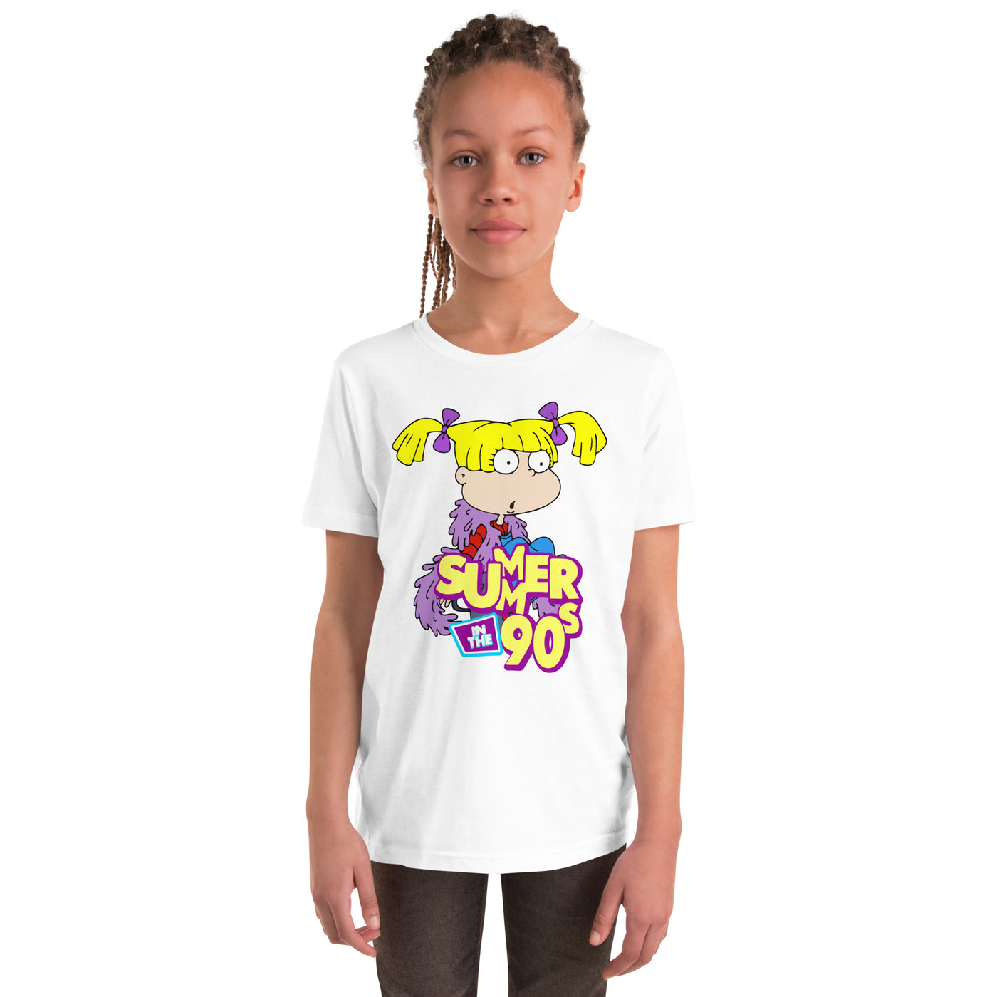 Summer 90 Angelica Rugrats Youth T-Shirt