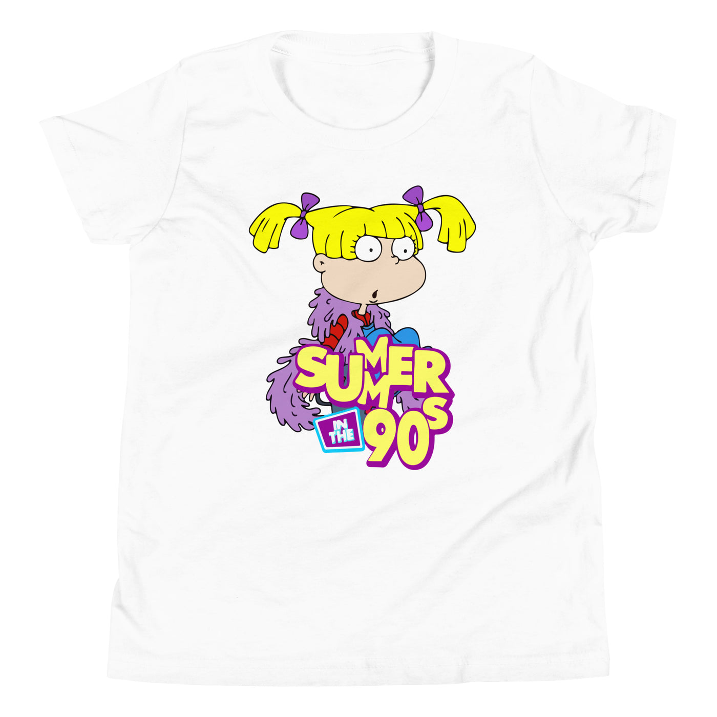 Summer 90 Angelica Rugrats Youth T-Shirt